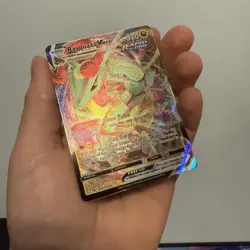 Pokemon TCG Rayquaza VMAX - 111/203 Evolving Skies Rapid Strike Rare Holo Nm - Image 3