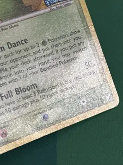 Pokemon Card - Bellossom - Reverse Holo - Rare (3/115) ex Unseen Forces *DMG* - Image 3