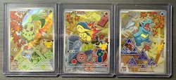 Pokemon TCG First Partners Series 2 Johto Promo Set Chikorita Cyndaquil Totodile - Image 1