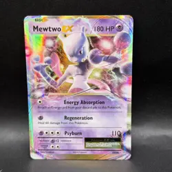 Pokemon TCG Mewtwo EX Full Art Holo 52/108 - Image 1