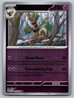 Hop's Trevenant (Poke Ball) 096/217 Rare Ascended Heroes Pokemon Reverse Holo NM - Image 1