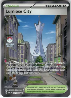 Lumiose City 111/088 Ultra Rare Perfect Order Pokemon Near Mint - Image 1