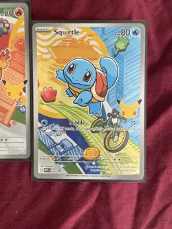 Pokemon First Partner Illustration Collection Series 1 Kanto GEN 1 Starters Set - Image 2
