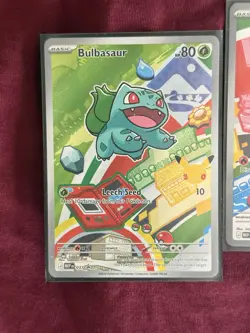 Pokemon First Partner Illustration Collection Series 1 Kanto GEN 1 Starters Set - Image 4