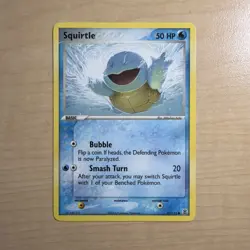 Squirtle 83/112 EX FireRed & LeafGreen Non-Holo Common Pokemon TCG 2004 NM - Image 1