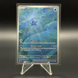 Phione 175/167 Illustration Rare Twilight Masquerade Pokemon NM - Image 1