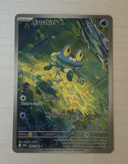 Froakie 088/086 Illustration Rare Holo Full Art SV01 English HP 70 Maeya - Image 1