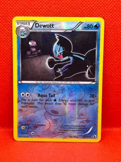 Pokemon Tcg Dewott 38/113 Reverse Holo Legendary Treasures - Image 1