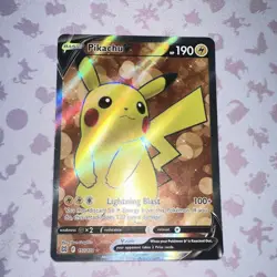 Pokemon TCG Pikachu V SWSH: Sword & Shield Promo Holo Promo 190 HP SWSH063 - Image 2