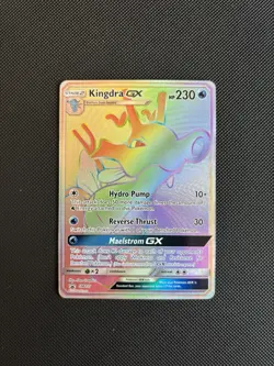 Kingdra GX SM155 Pokemon Black Star Promo - LP - Image 1
