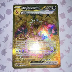 Pokemon TCG Charizard Base Set Holo Rare 120 HP Stage 2 4/102 English Arita - Image 1