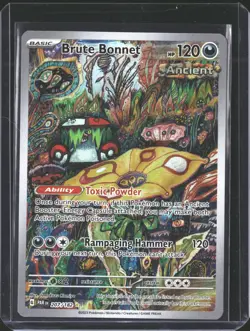 Brute Bonnet 207/182 Illustration Rare Paradox Rift Pokemon NM/M - Image 1