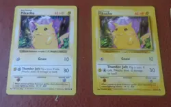 Pokemon Pikachu 60/64, 58/102. #25, Lot of 7, excellent, unplayed, Basic , 1999 - Image 4