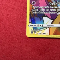 2022 Dedenne Pokemon Brilliant Stars TG07/TG30 - Image 5