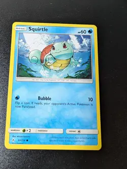 Squirtle 33/214 Common Unbroken Bonds Pokemon Near Mint - Image 1