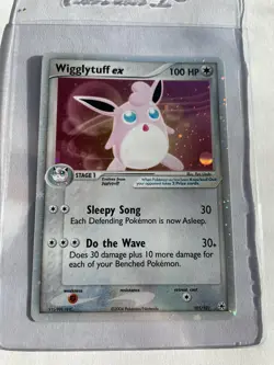 Pokemon TCG Wigglytuff-EX EX Hidden Legends 101/101 Holo Ultra Rare - Image 1