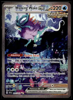 Walking Wake ex 205/162 Special Illustration Rare Temporal Forces Pokemon NM - Image 1