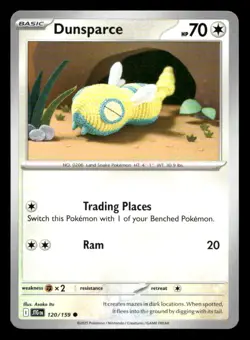 Dunsparce 120/159 Journey Together NM/M Pokemon - Image 1