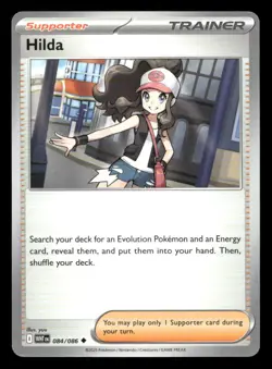 Hilda 084/086 White Flare NM/M Pokemon - Image 1