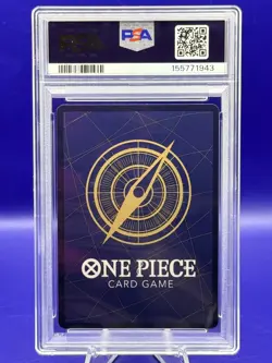 One Piece Monkey D Luffy OP13-118 Carrying On His Will SEC PSA 10 - Image 2