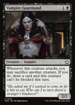 x1 Vampire Gourmand - Foundations - NM - MTG - Image 1