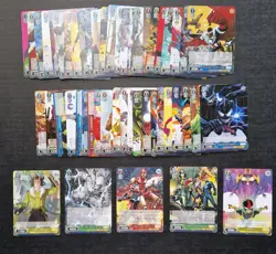 Weiss Schwarz Marvel Vol.2 50 Card Bundle Inc. 5 Rare Cards (read description) - Image 1