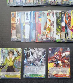 Weiss Schwarz Marvel Vol.2 50 Card Bundle Inc. 5 Rare Cards (read description) - Image 2