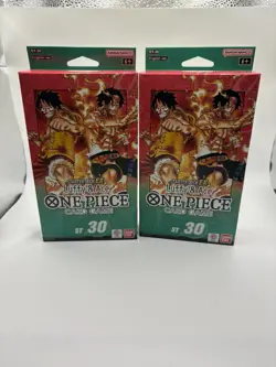 Bandai Namco ONE PIECE Card Game ST-30 Starter Deck EX Luffy & Ace 2x 50 - Image 1