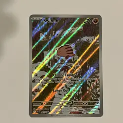 Swinub 165/159 Journey Together Illustration Rare Holo Full Art Pokemon Card - Image 1