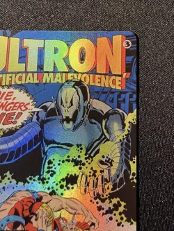 Ultron, Artificial Malevolence (Borderless) (401) Foil - Marvel MTG - Image 3