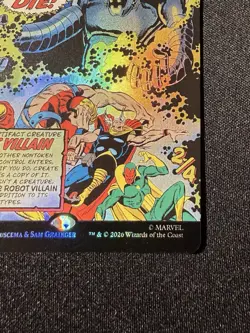 Ultron, Artificial Malevolence (Borderless) (401) Foil - Marvel MTG - Image 5