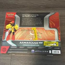 Pokemon TCG: Armarouge ex Premium Collection (6 Boosters & 3 Foil Promo Cards) - Image 2