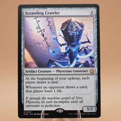 Scrawling Crawler | 132 | Regular | Rare | Foundations | MTG | Pack Fresh - Image 1
