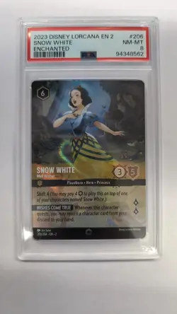 Snow White - Well Wisher (Enchanted) (206/204) [Rise of the Floodborn] - Graded - Image 1