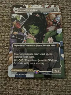 Jennifer Walters Borderless Marvel Super Heroes Mtg Nm 0328 - Image 1
