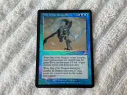 Magic the Gathering MTG 1x Foil Day of the Dragons Scourge HP - Image 1
