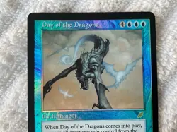 Magic the Gathering MTG 1x Foil Day of the Dragons Scourge HP - Image 2