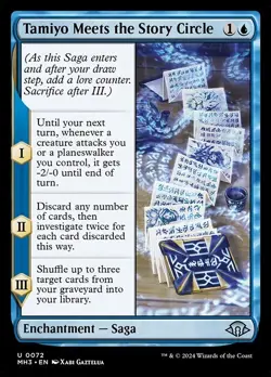 Tamiyo Meets the Story Circle x4 4x Modern Horizons 3 NM MTG - Image 1
