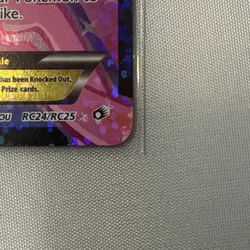 2013 Pokemon Legendary Treasures Mew EX RC24/RC25 Radiant Collection Holo LP - Image 5