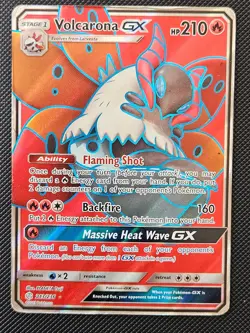 VOLCARONA GX 213/236 COSMIC ECLIPSE POKEMON HP 2019 - Image 1