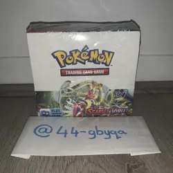 Pokemon TCG: Scarlet and Violet Booster Display Box (36 Booster Packs) SEALED - Image 1