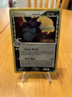 Pokemon Nidoking Delta Species 6/101 Reverse Holo-Dragon Frontiers Rare - Image 1