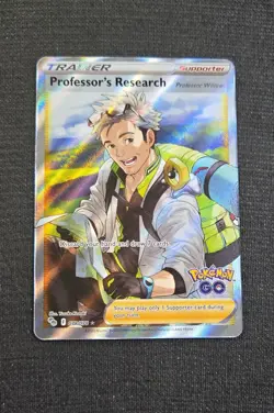 Pokemon Go Professor's Research (Full Art) 078/078 Holo NM - Image 1