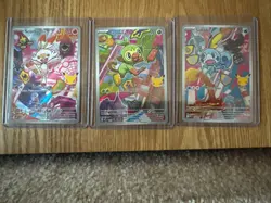 Pokemon TCG First Partner Illustration Collection Series 2 Gen 8 Galar Starters - Image 1