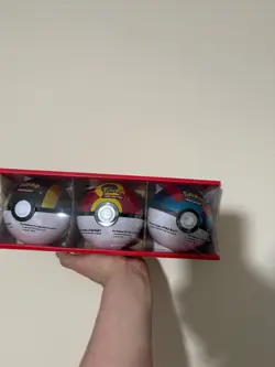 Pokemon Poke Ball TCG Tin 3-Pack 2026 Edition, Sealed - Image 1