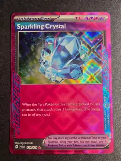 Sparkling Crystal 129/131 NM Prismatic Evolutions Holo ACE SPEC Rare Pokemon - Image 1