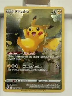 Pokemon Crown Zenith Galarian Gallery Pikachu GG30/GG70 English NM Condition - Image 1