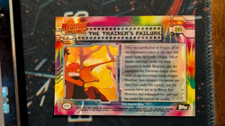 Pokemon Topps - Mewtwo Strikes Back - The Trainer's Failure #22 (b) - Image 2