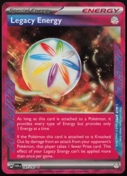 Legacy Energy 167/167 ACE SPEC Rare Twilight Masquerade Pokemon NM - Image 1