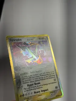 Gyarados Delta Species Pokemon Holon Phantoms 2006 Holo 8/110 HP - Image 3